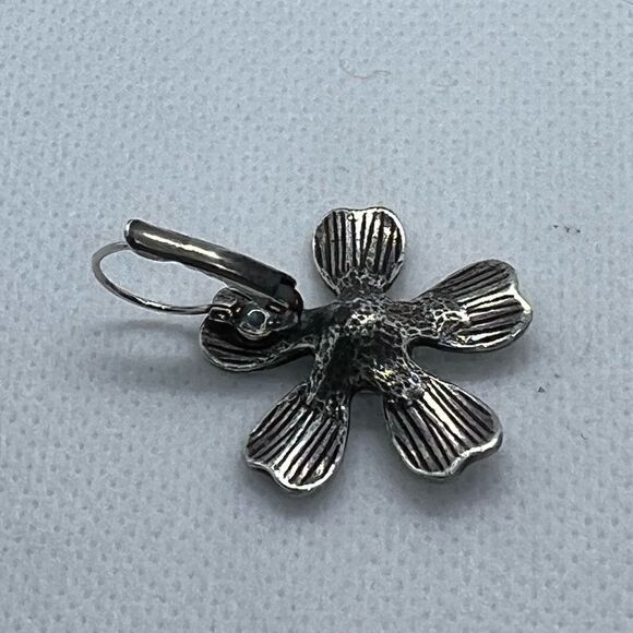 Handcrafted earrings with Aurora crystal - Picture 5 of 6